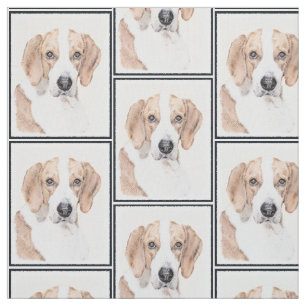 American Foxhound Painting - Cute Original Hund Ar Tyg