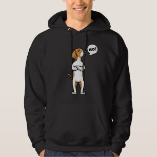 American Foxhound Stubborn Hund Hoodie