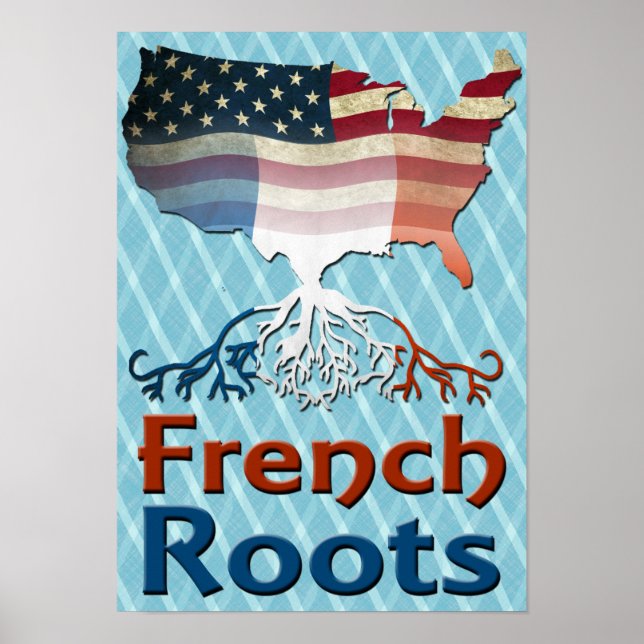 American Fransk Roots Poster (Framsidan)