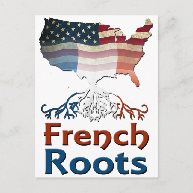 American Fransk Roots Vykort (Framsida)