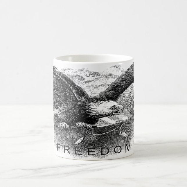 American FREEDOM Coffee Mug Kaffemugg (Center)