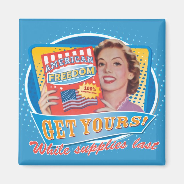 American Freedom Magnet (Framsidan)