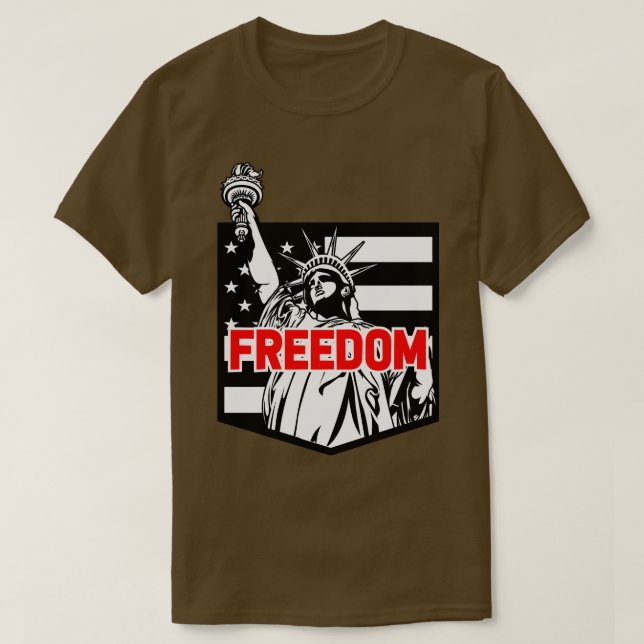 AMERICAN FREEDOM T SHIRT (Design framsida)