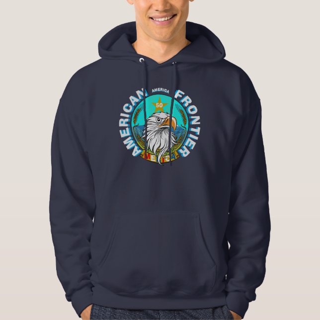 American Frontier Hoodie (Framsida)