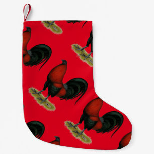 American Game BB Black Red Tupp Liten Julstrumpa