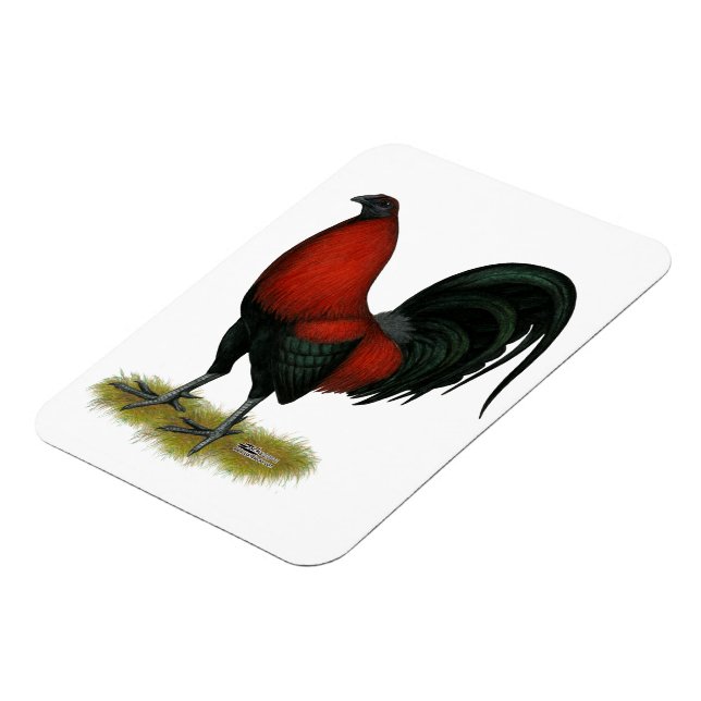 American Game BB Black Red Tupp Magnet (Vänstra Sidan)