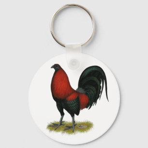 American Game BB Black Red Tupp Nyckelring
