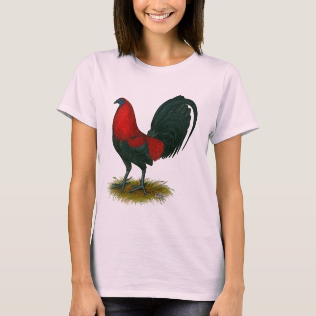 American Gamecock: Brown Red Tröja (Framsida)