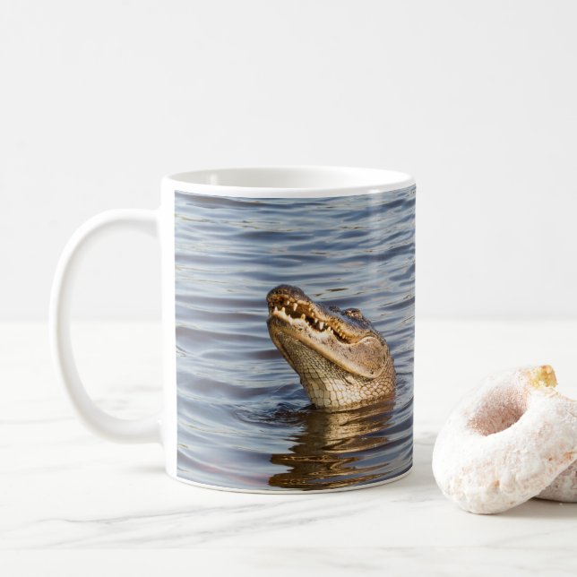 American Gator Kaffemugg (Med munk)