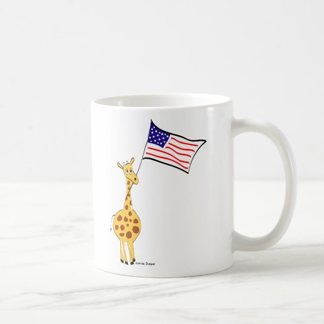 American Giraffe Kaffemugg (Höger)