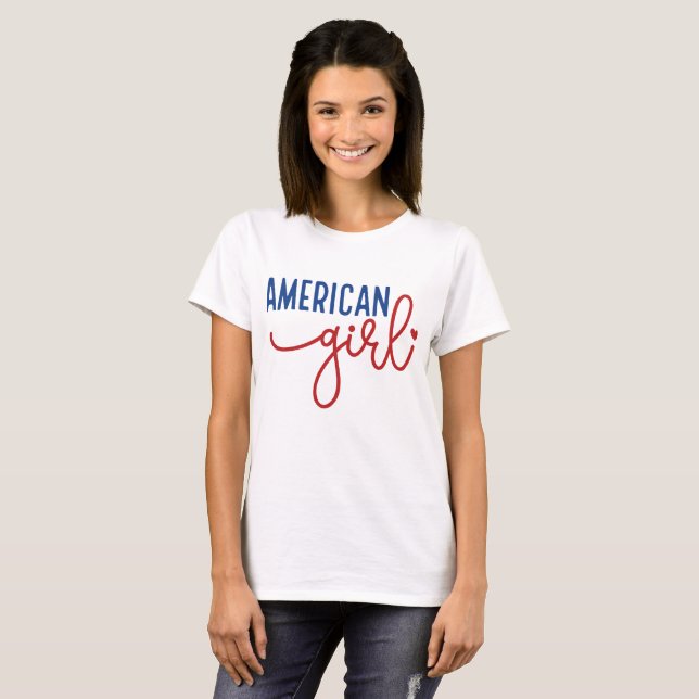 American Girl, 4 juli T Shirt (Hel framsida)