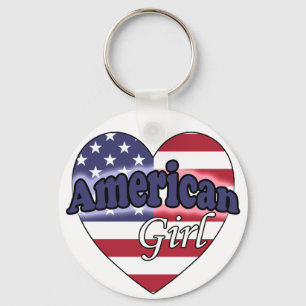 American Girl Nyckelring