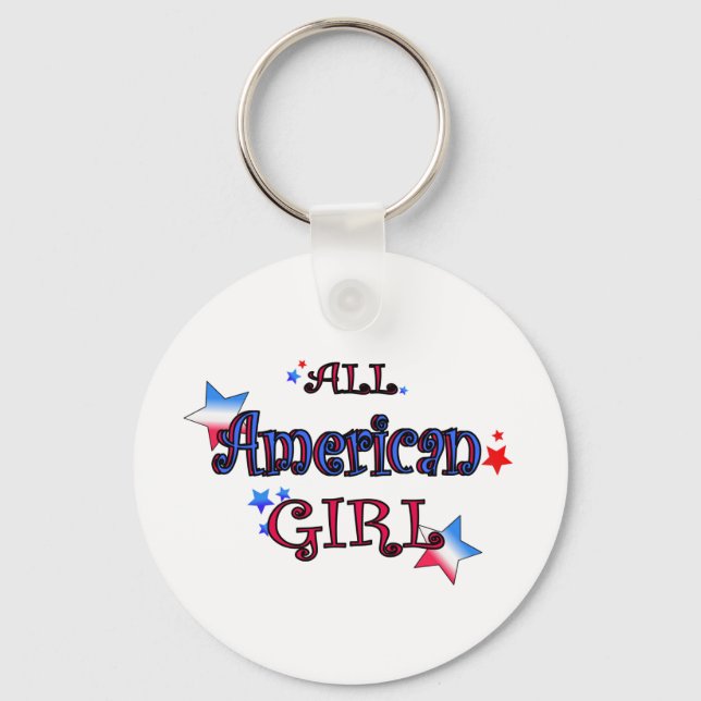 American Girl Nyckelring (Framsida)