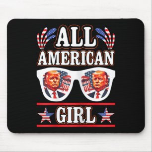 American Girl Retro Kärlek Heart Trump USA Musmatta