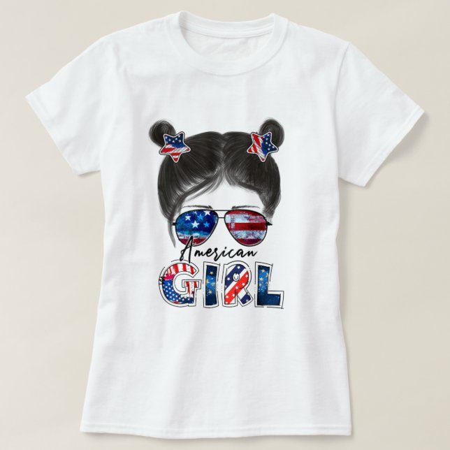 American Girl Shirt T (Design framsida)