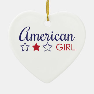American Girl Stars Julgransprydnad Keramik