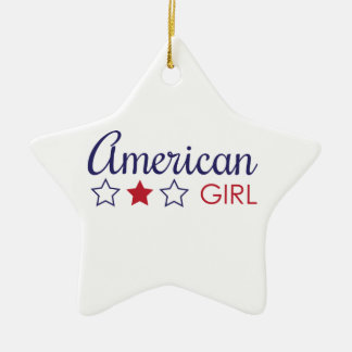 American Girl Stars Julgransprydnad Keramik