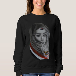 American Girl with Yemeni Roots – Yemen Flag T Shirt