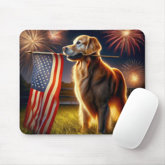 American Golden Retriever Musmatta (Med mus)