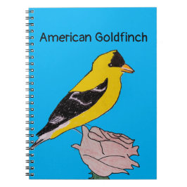American Goldfinch Notebook Anteckningsbok