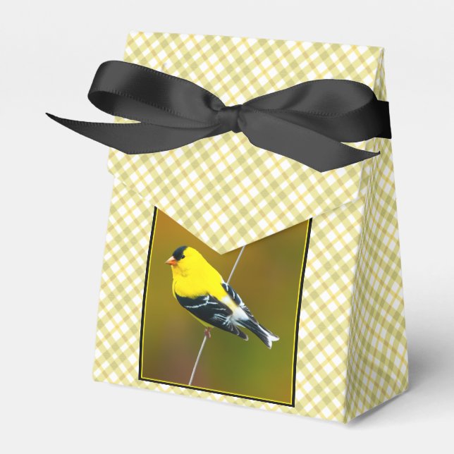 American Goldfinch - originalfoto Presentaskar (Framsidan Sidan)