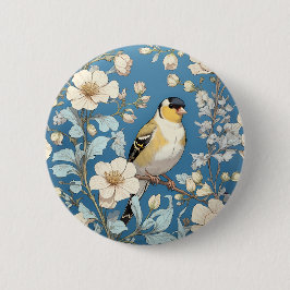 American Goldfinch William Morris Inspired Knapp