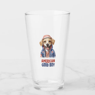 American GoodBoy Hund US Jacka i juli Glaskopp