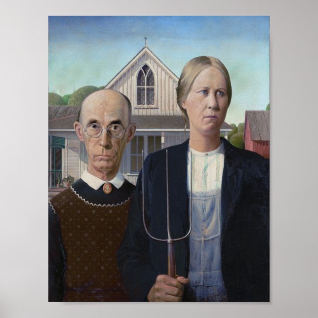 American Gothic - Cross-dressing Poster (Framsidan)