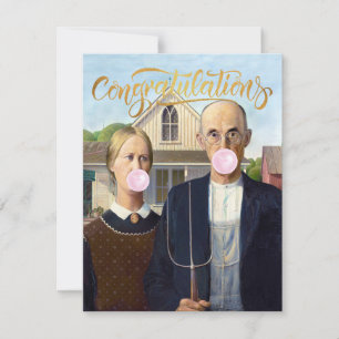 American Gothic Grant Wood Grattis
