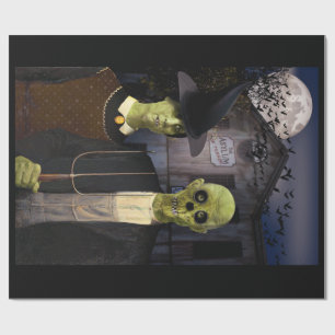 American Gothic Halloween Presentpapper