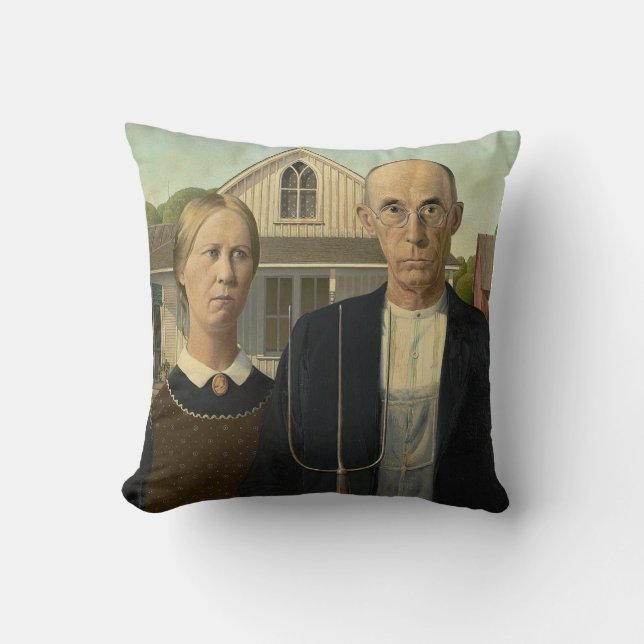 American Gothic Kudde (Framsida)