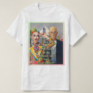 AMERICAN GOTHIC REVISITED T SHIRT