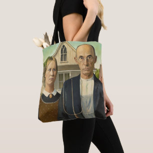 American Gothic Totebag Tygkasse
