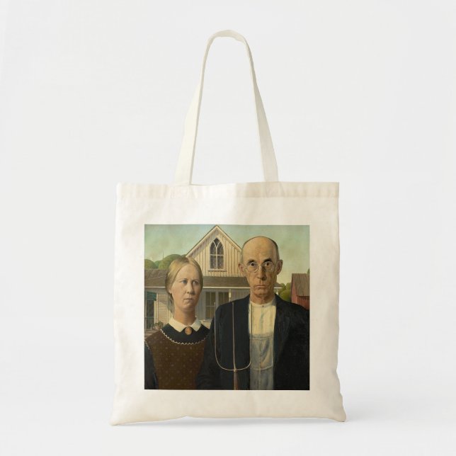 American Gothic Tygkasse (Framsidan)