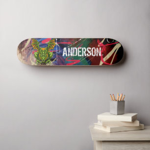 American Graffiti Personlig Dragon skateboard