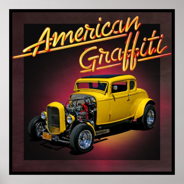 American Graffiti Poster (Framsidan)