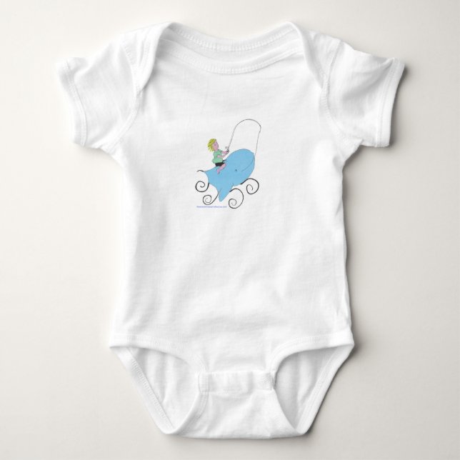 American Granny Tall Tales Baby Bodykostes Tee (Framsida)