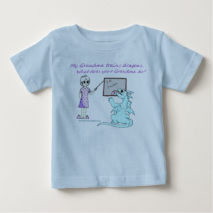 American Granny Training Dragons Romper Tröja