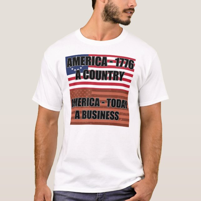 American Greed Tee Shirt (Framsida)