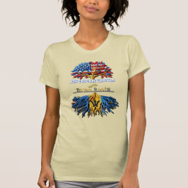 American Grown - Bajan Roots Womens T-Shirt
