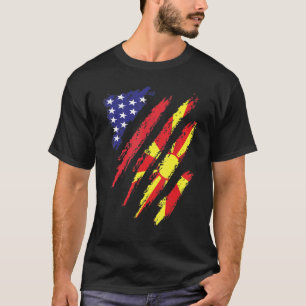 American Grown Flagga USA Patriot Heritage T Shirt