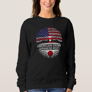 American Grown Japansk Roots Japan Flagga Women Me T Shirt