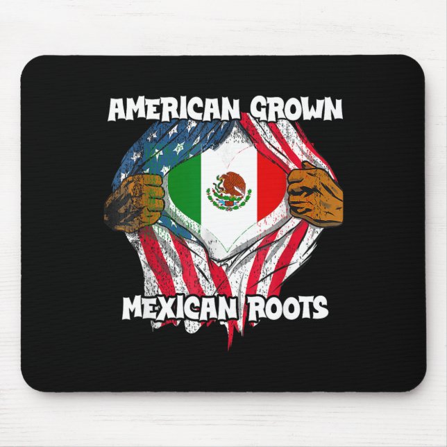 American Grown Mexican Roots Mexico Country Lover  Musmatta (Framsidan)