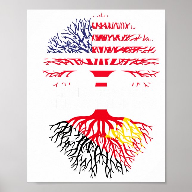 American Grown With Papua New Guinean Roots Usa  Poster (Framsidan)