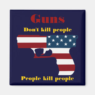 American Gun Magnet