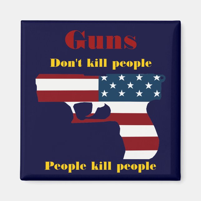 American Gun Magnet (Framsidan)