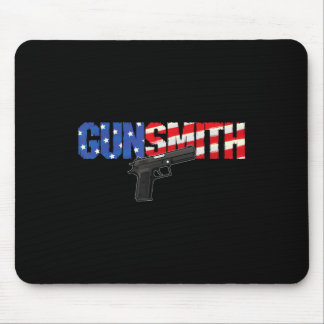American Gunsmith Patriot Usa Flag Retro Style Gun Musmatta