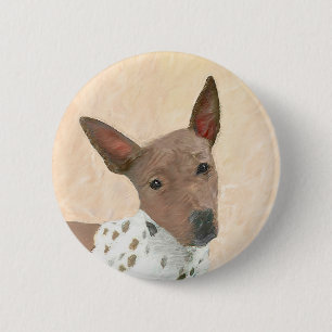 American Hairless Terrier Painting - Hund Art Knapp