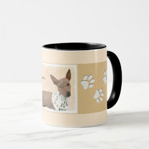 American Hairless Terrier Painting - Hund Art Mugg