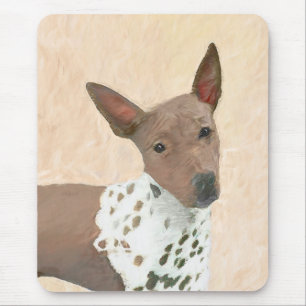 American Hairless Terrier Painting - Hund Art Musmatta
